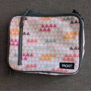 Packit Freezable Classic Lunch Box - Paper Triangles